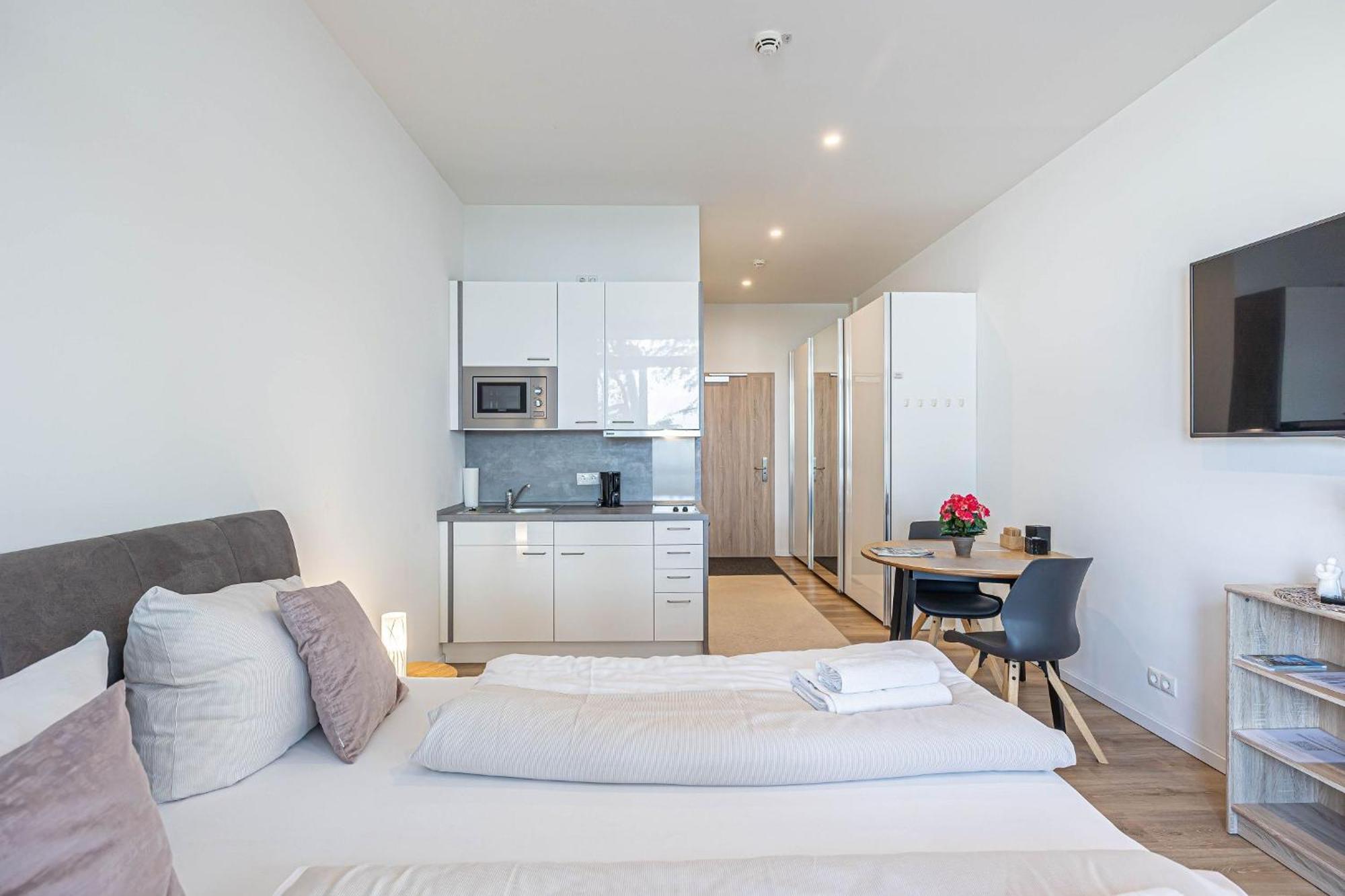 Fewo1846 Intermar - Leichte Brise - Modernes Studioapartment Mit Meerblick Глюксбург Экстерьер фото
