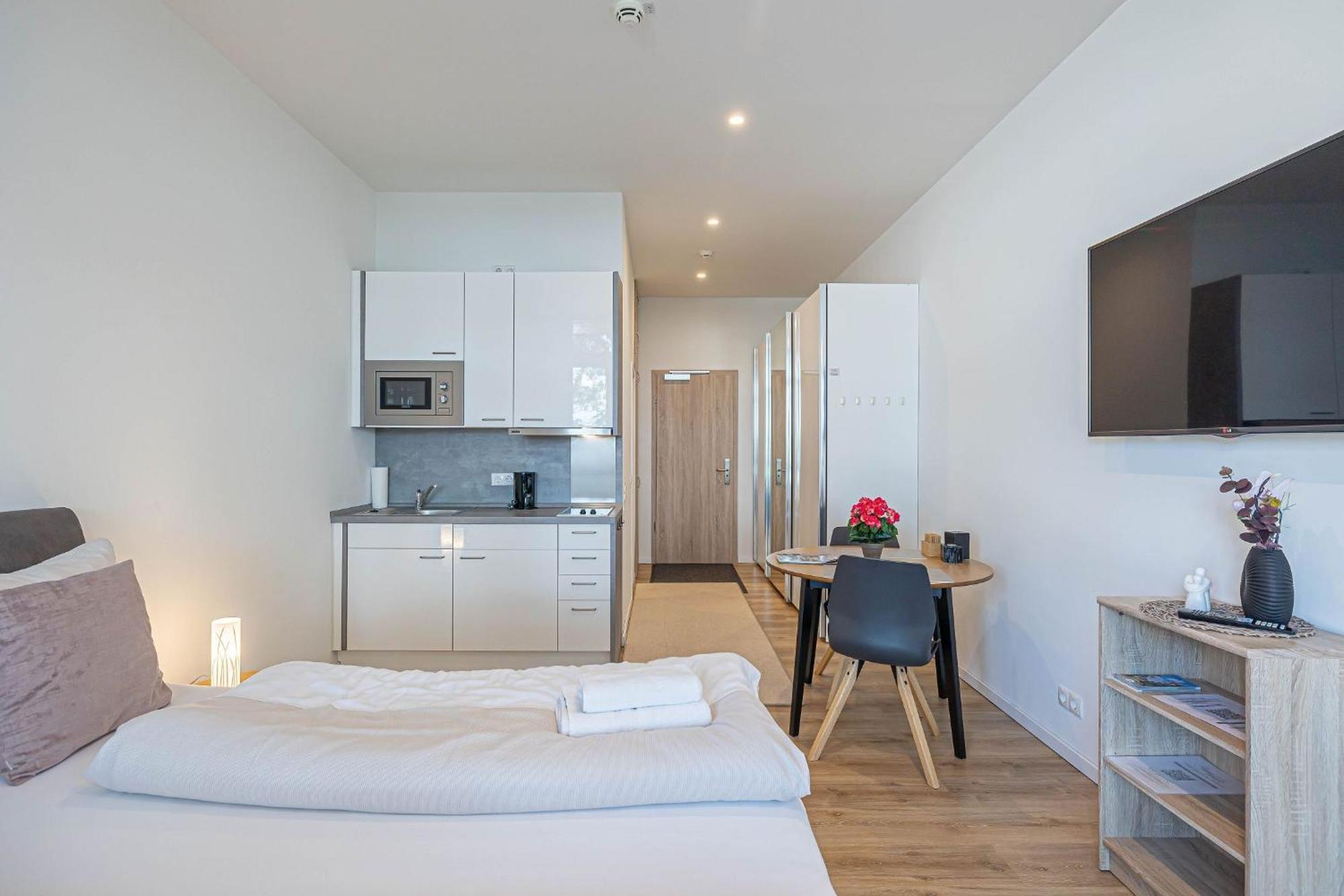 Fewo1846 Intermar - Leichte Brise - Modernes Studioapartment Mit Meerblick Глюксбург Экстерьер фото