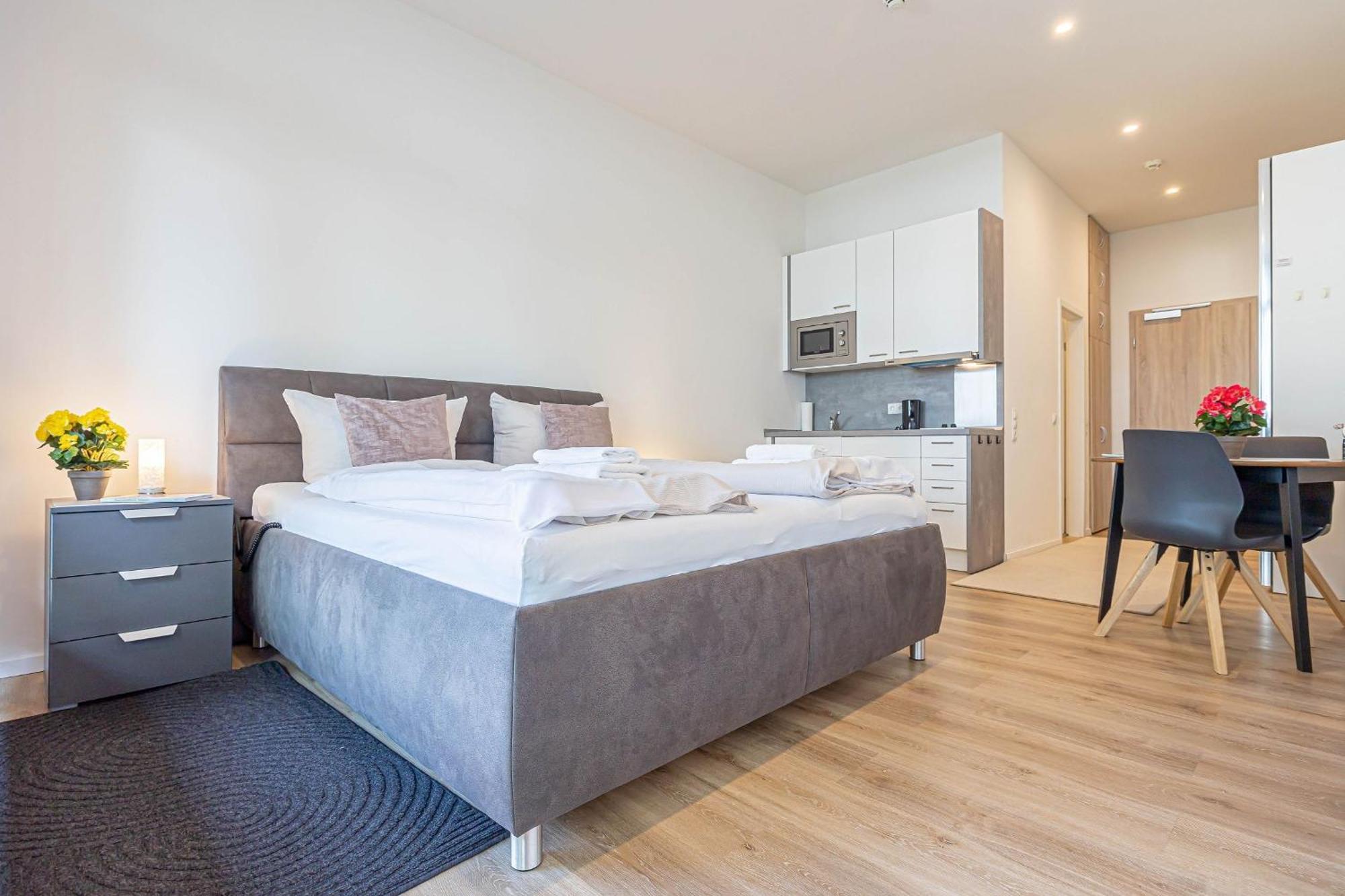 Fewo1846 Intermar - Leichte Brise - Modernes Studioapartment Mit Meerblick Глюксбург Экстерьер фото